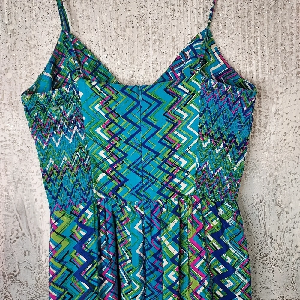 Amanda Uprichard 100% Silk Print Dress - Picture 2 of 14